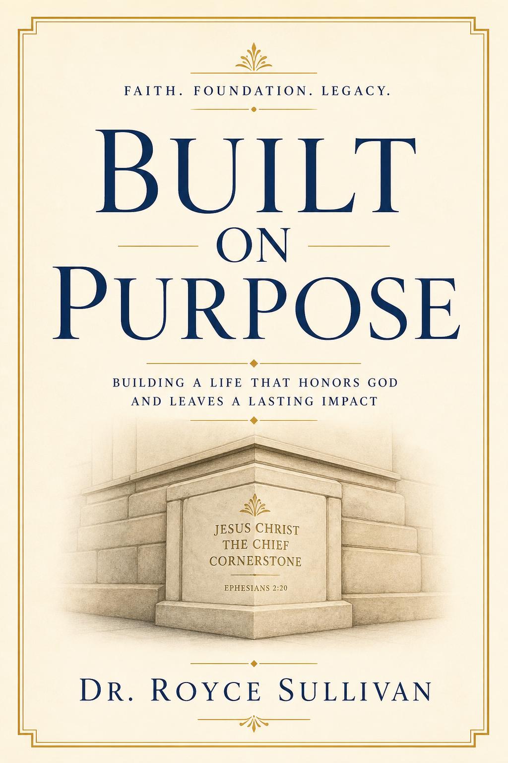 Built On Purpose — Faith & Leadership cover from Anchored Word Publishing